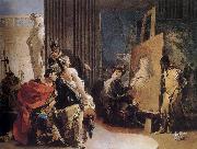 Alexander in the studio Giovanni Battista Tiepolo